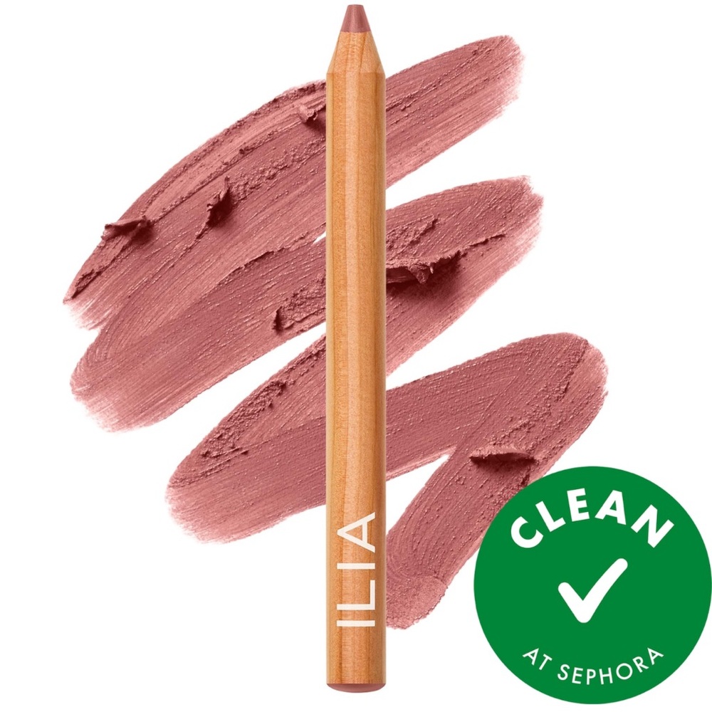 ILIA Lip Sketch Hydrating Lip Crayon (Banquette) & Sharpener Duo